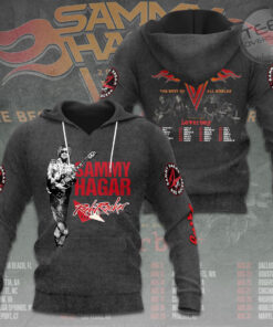 Sammy Hagar Gray Hoodie OVS0324SI
