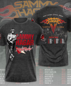 Sammy Hagar Gray T shirt OVS0324SI