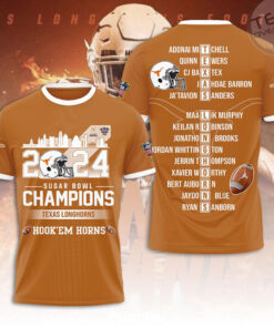 Texas Longhorns sugar bowl T shirt OVS0324ZO