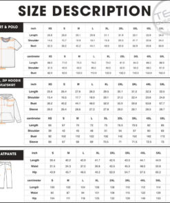 sizechart oversizedtee