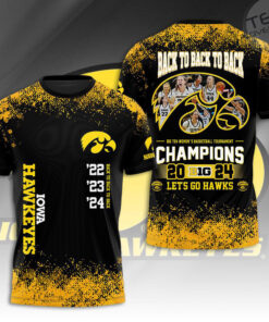 Iowa Hawkeyes T shirt OVS0424SL