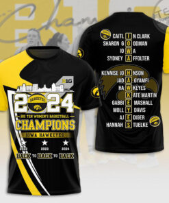 Iowa Hawkeyes Womens Basketball T shirt OVS0424VD