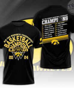 Iowa Hawkeyes Womens Basketball T shirt OVS0424ZL