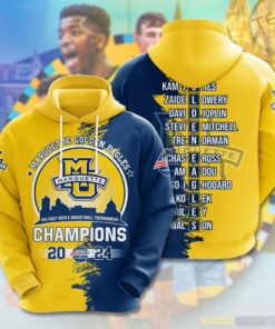 Marquette Golden Eagles Mens Basketball Hoodie OVS0424A