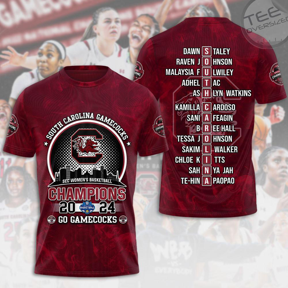 NBA South Carolina Gamecocks T shirt OVS0424SE