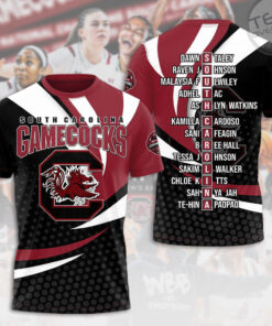 South Carolina Gamecocks NBA T shirt OVS0424ZZ