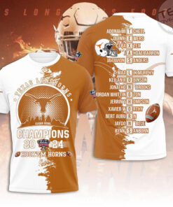 Texas Longhorns Football T shirt OVS0424E