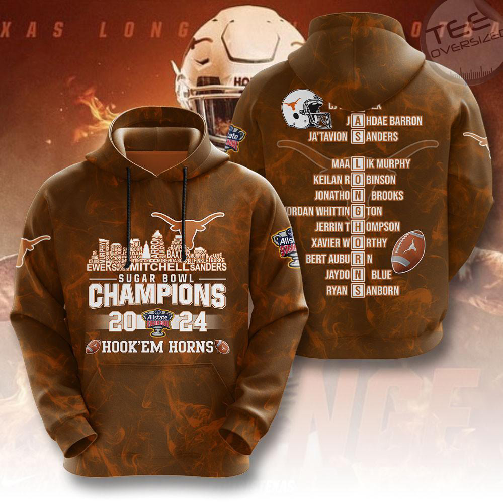 Texas Longhorns Hoodie OVS0424C