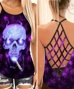 420 Criss Cross Tank Top OVS0524ZF