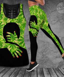 420 Hollow Tank Top Leggings OVS0524ZE