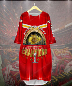 Kansas City Chiefs Batwing Dress OVS0524SE
