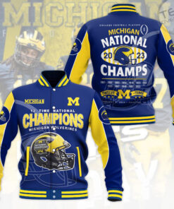 Michigan Wolverines Football varsity jacket OVS0524ZJ