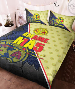 Club Amrica bedding set duvet cover pillow shams OVS0624SS IMAGE