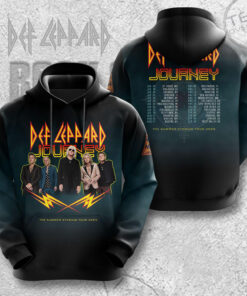 Def Leppard Black Hoodie OVS0624ZH
