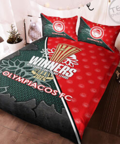 Olympiacos FC bedding set duvet cover pillow shams OVS0724K IMAGE