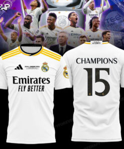 Real Madrid White T shirt OVS0724W