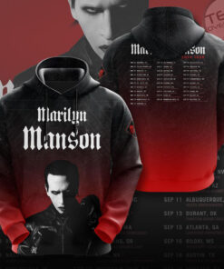 Marilyn Manson 2024 Tour Hoodie OVS0824SC