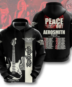 Peace Out Aerosmith Hoodie OVS0824M