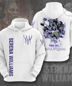 Serena Williams White Hoodie OVS0824S