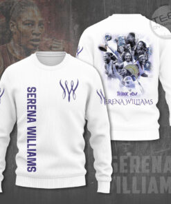 Serena Williams White Sweatshirt OVS0824S