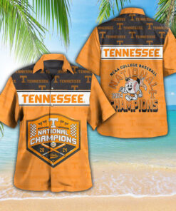 Tennessee Volunteers Baseball Hawaiian Shirt OVS0824ZI