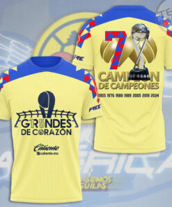Club Amrica Yellow T shirt OVS0924J