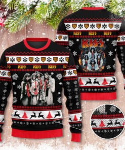 Kiss Band ugly christmas sweater OVS0924ZB