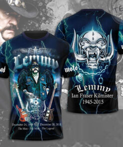 Motorhead Band x Lemmy Kilmister T shirt OVS0924ZF