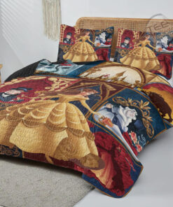 Beauty and The Beast Quilt bedding set duvet cover pillow shams OVS1024SA