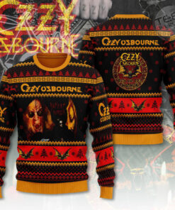 Black Sabbath x Ozzy Osbourne ugly christmas sweater OVS1024SV