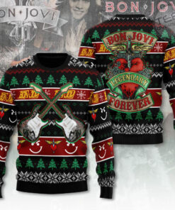 Bon Jovi ugly sweater OVERSIZEDTEE 5