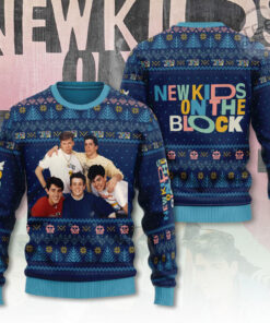 NKOTB ugly sweater OVERSIZEDTEE 21