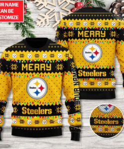 Pittsburgh Steelers ugly christmas sweater OVS1124I