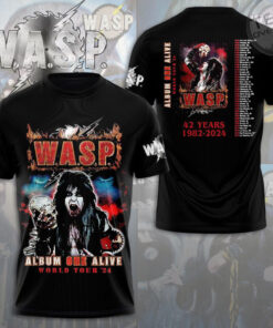 W.A.S.P Band T shirt OVERSIZEDTEE 23