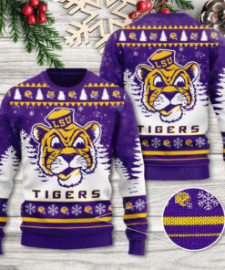 LSU Tigers Football ugly sweater OVERSIZEDTEE 40