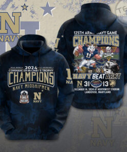 Navy Midshipmen football Hoodie OVERSIZEDTEE 54