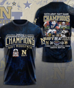 Navy Midshipmen football T shirt OVERSIZEDTEE 54
