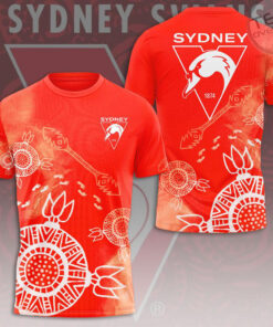 Sydney Swans T shirt OVERSIZEDTEE 32