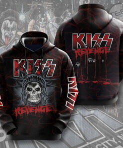 Kiss Band Revenge Hoodie OVERSIZEDTEE 81