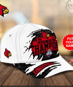 Personalized Louisville Cardinals Football cap OVERSIZEDTEE 69 02