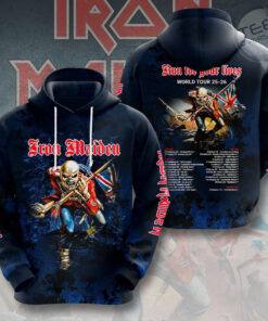 IRMA Band Iron Maiden Hoodie OVERSIZEDTEE 110