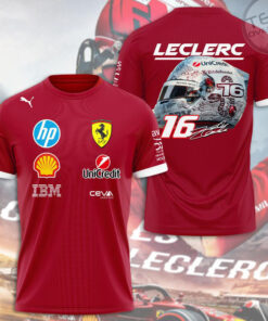 Charles Leclerc 16 T shirt OVERSIZEDTEE 132