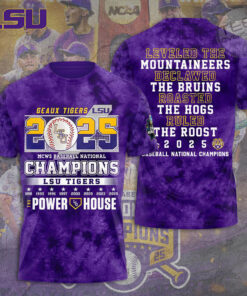 LSU Tigers 2025 T shirt