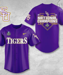 LSU Tigers Baseball Jersey