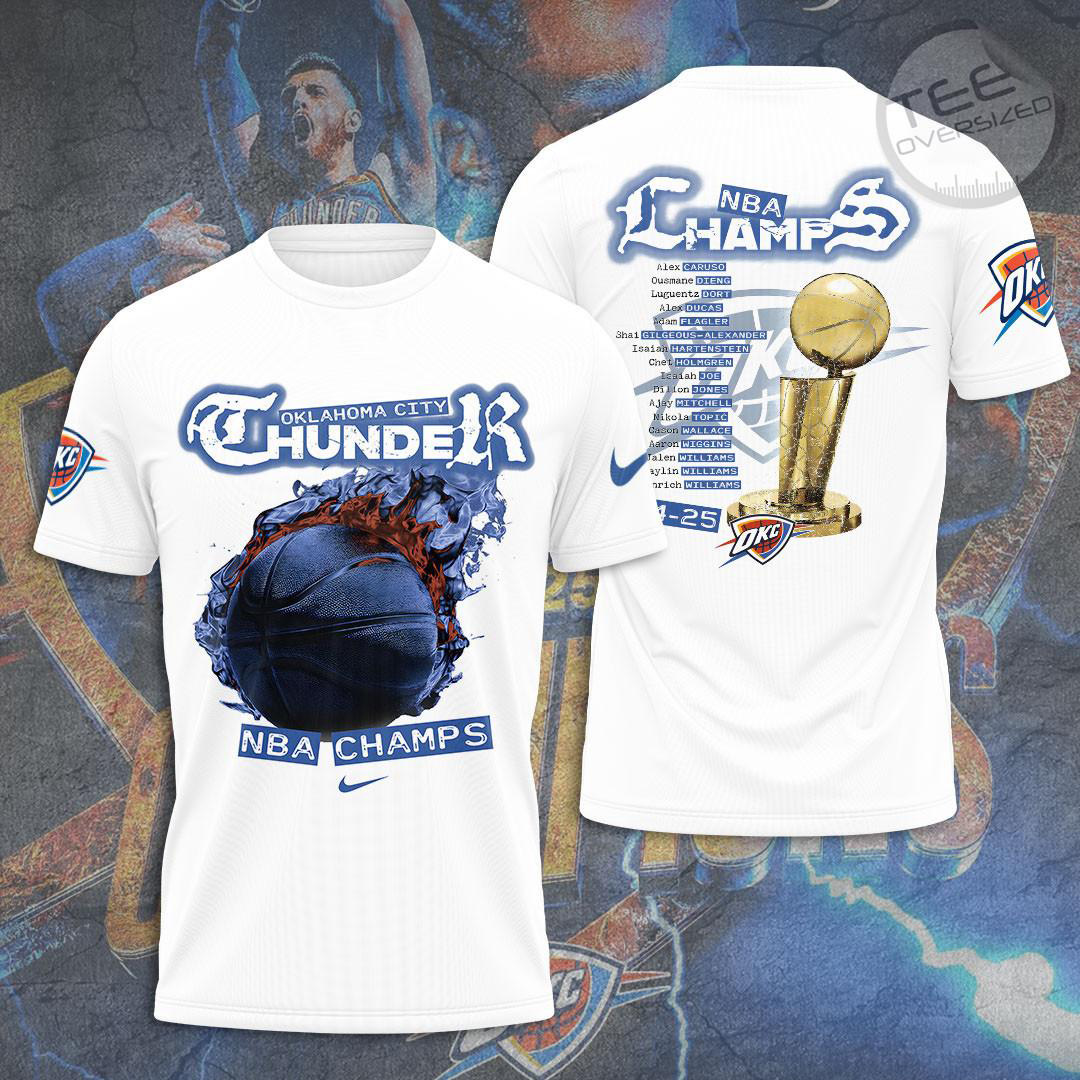 Oklahoma City Thunder 2025 T shirt