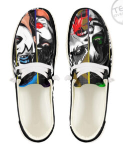 Kiss Band Dudes Shoes Loafer Shoes