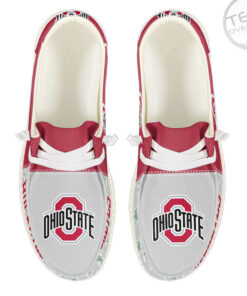 Ohio State Buckeyes Football Dudes Shoes Loafer Shoes