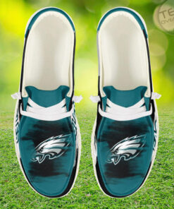 Philadelphia Eagles Dudes Shoes Loafer Shoes