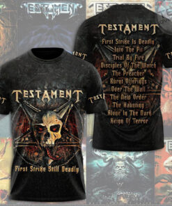 Best sellers Testament Band T shirt 03