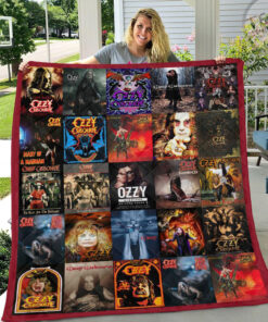 Ozzy Osbourne quilt blanket 03